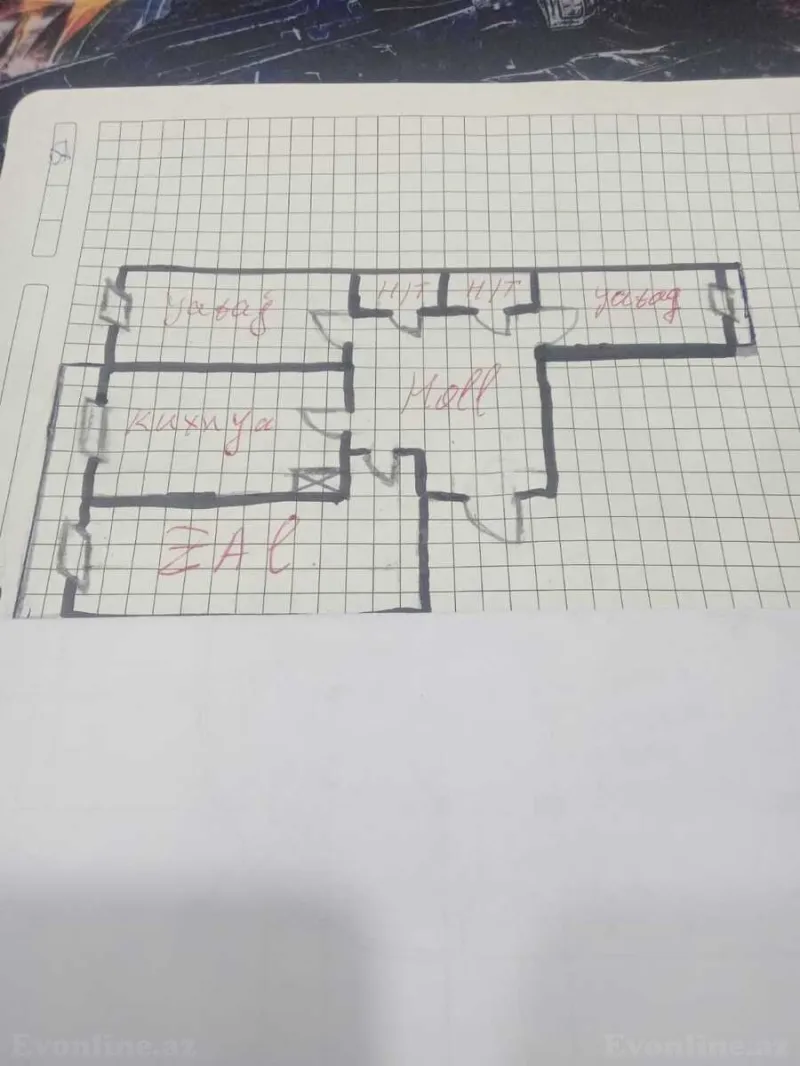 Satılır 3 otaqlı Mənzil Yeni tikili 120 m² Zığ - şəkil 9