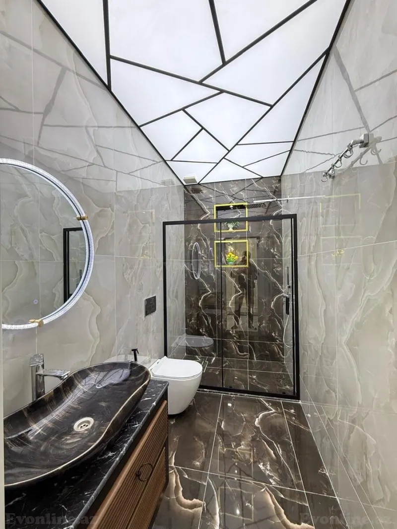 Satılır 3 otaqlı Mənzil Yeni tikili 158 m² Nəsimi r. - şəkil 12