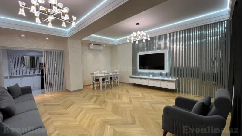 Kirayə verilir 3 otaqlı Mənzil Yeni tikili 160 m² Xətai r. - şəkil 8