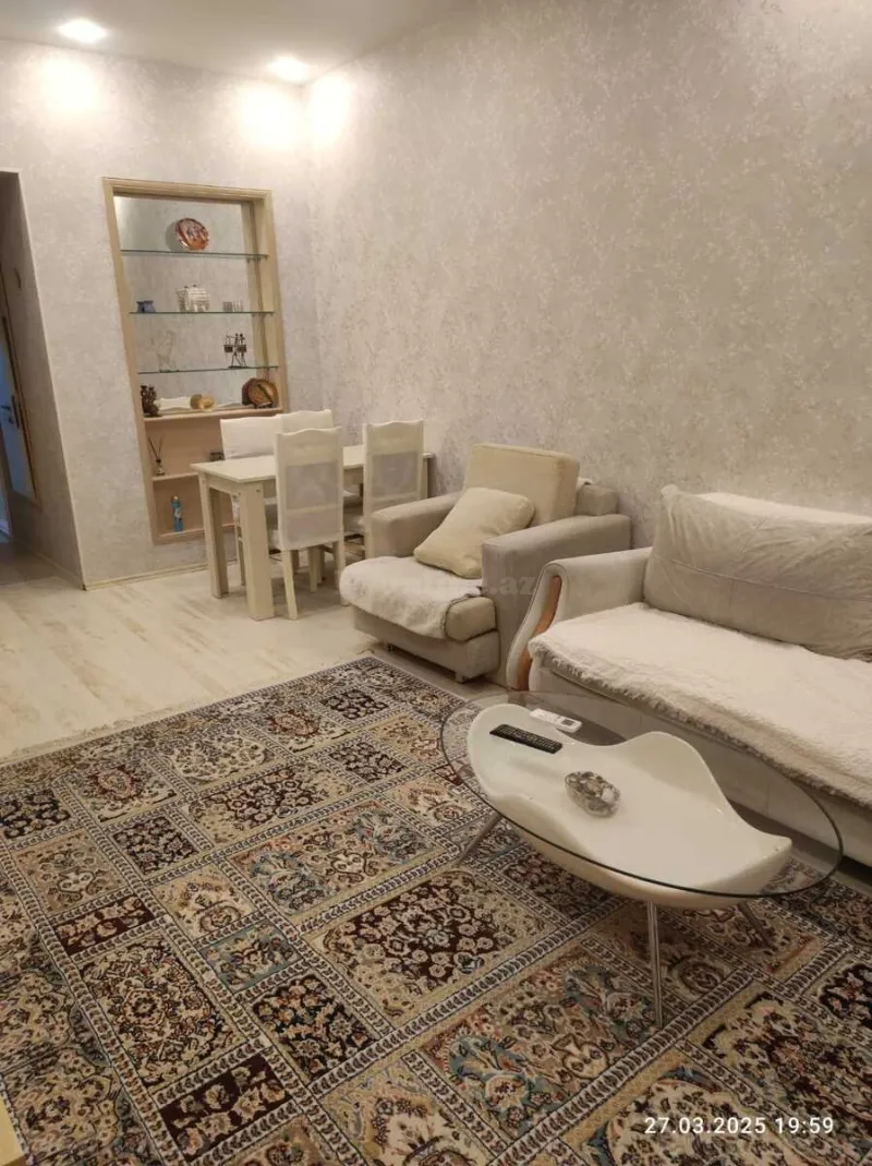 Kirayə verilir 2 otaqlı Mənzil Köhnə tikili 60 m² Sahil m. - şəkil 2