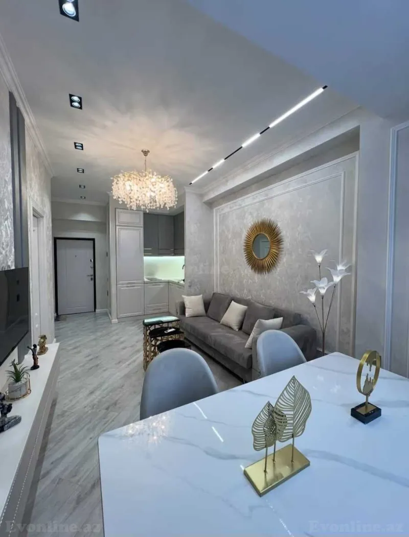 Kirayə verilir 2 otaqlı Mənzil Yeni tikili 50 m² Yasamal - şəkil 7