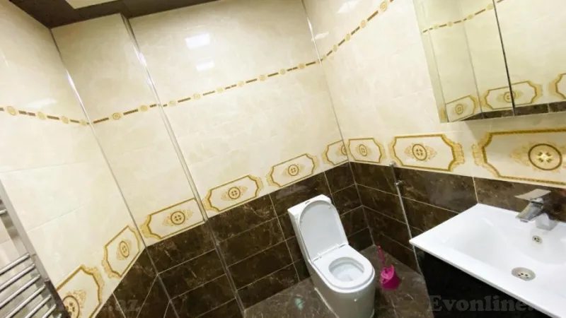 Kirayə verilir 4 otaqlı Mənzil Yeni tikili 210 m² Nəsimi r. - şəkil 6