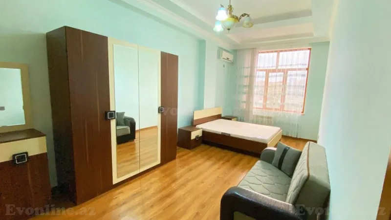 Kirayə verilir 4 otaqlı Mənzil Yeni tikili 210 m² Nəsimi r. - şəkil 9