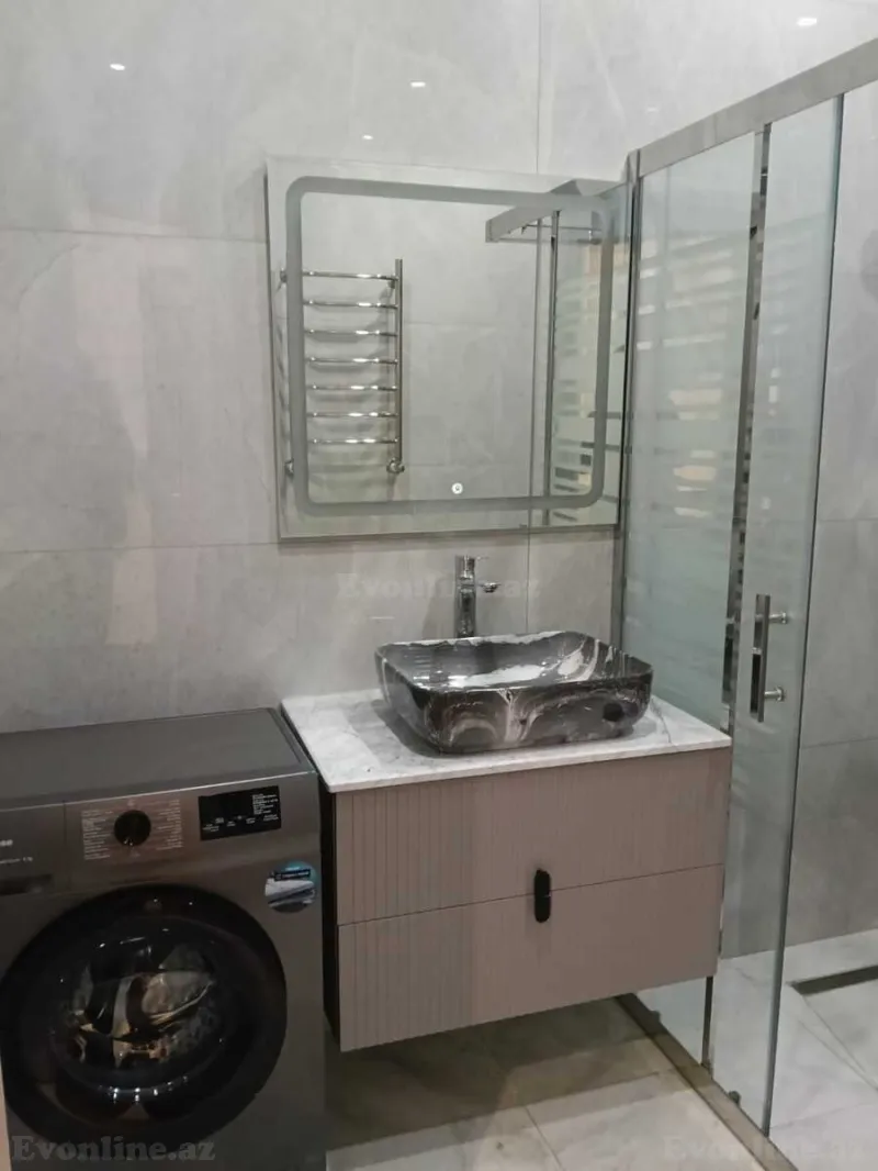 Satılır 2 otaqlı Mənzil Yeni tikili 95 m² Nəsimi r. - şəkil 14