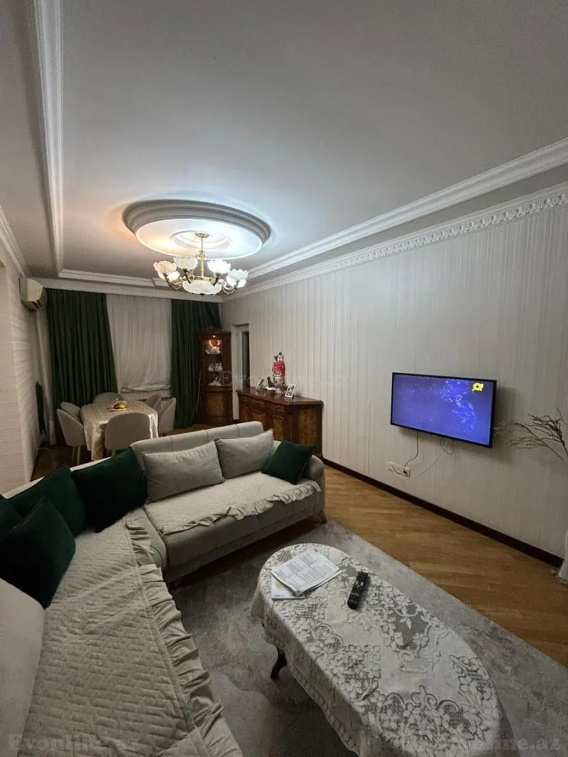 Satılır 3 otaqlı Mənzil Yeni tikili 110 m² Azadlıq prospekti m. - şəkil 2