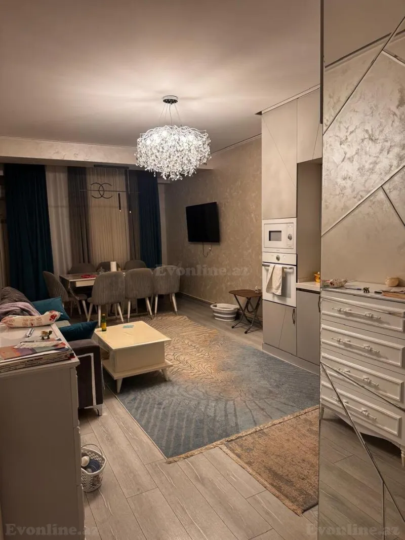 Kirayə verilir 2 otaqlı Mənzil Yeni tikili 70 m² Xətai r. - şəkil 2
