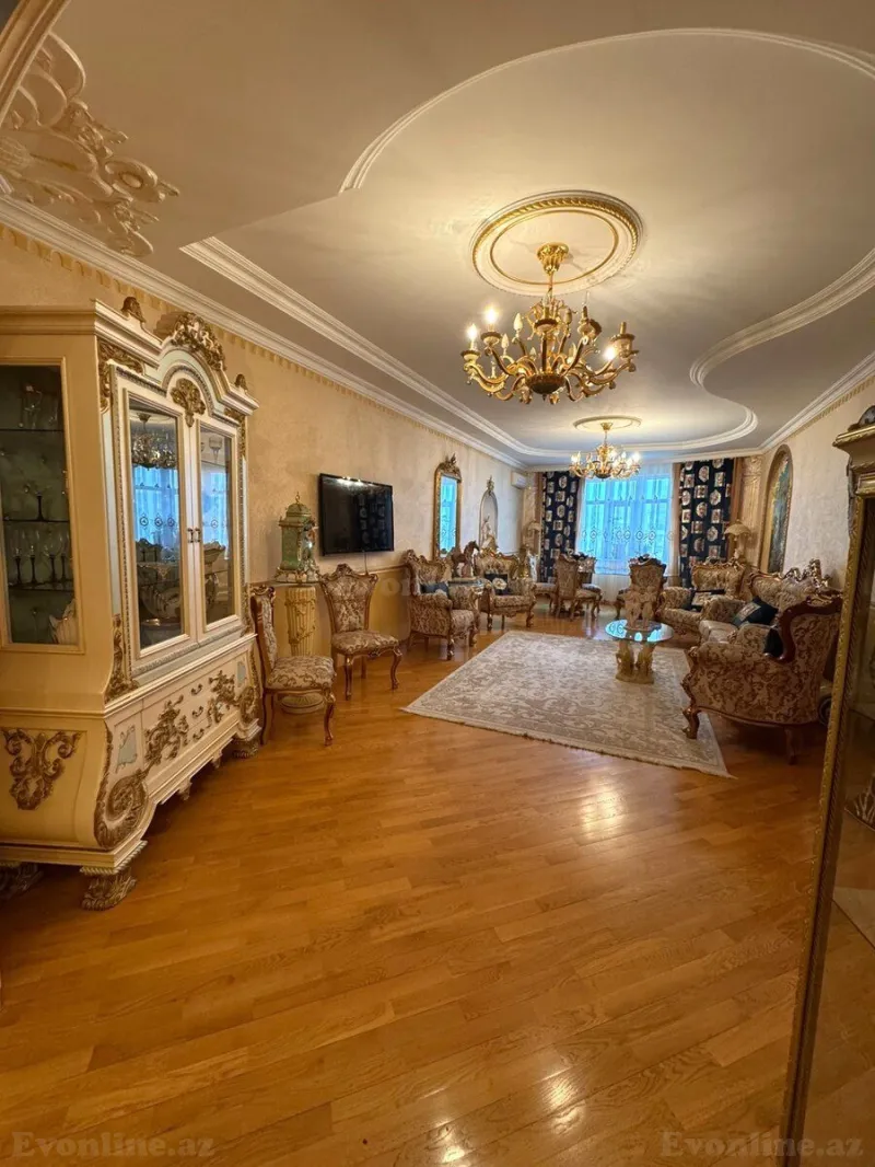 Satılır 4 otaqlı Mənzil Yeni tikili 185 m² Elmlər Akademiyası m. - şəkil 2