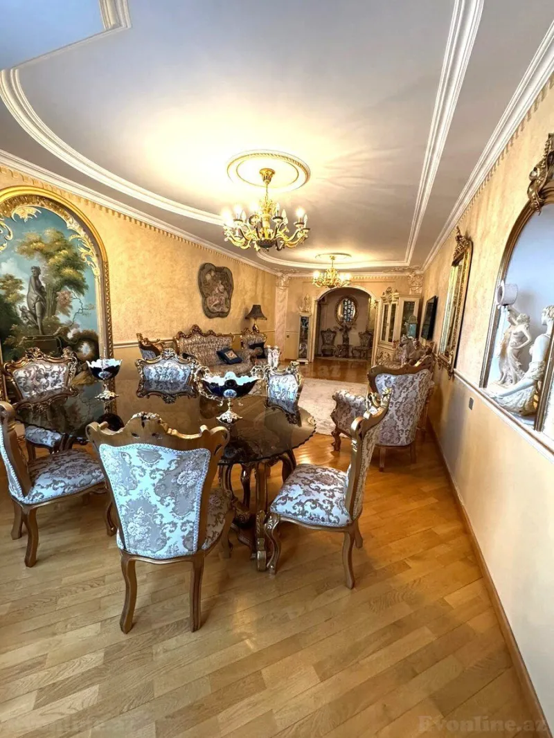 Satılır 4 otaqlı Mənzil Yeni tikili 185 m² Elmlər Akademiyası m. - şəkil 4