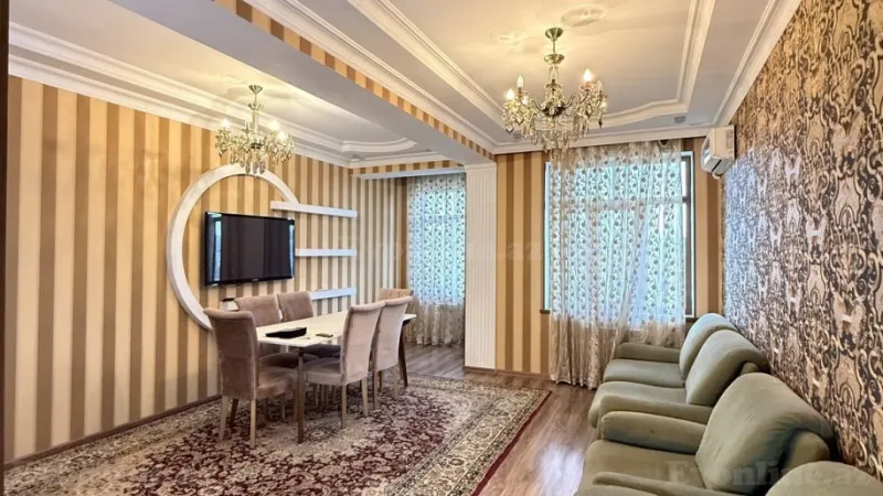 Kirayə verilir 2 otaqlı Mənzil Yeni tikili 100 m² Sabunçu r. - şəkil 2