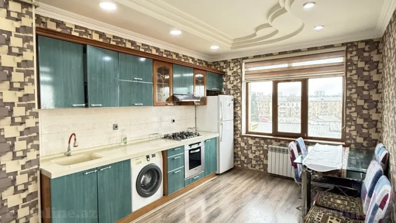 Kirayə verilir 2 otaqlı Mənzil Yeni tikili 100 m² Sabunçu r. - şəkil 6