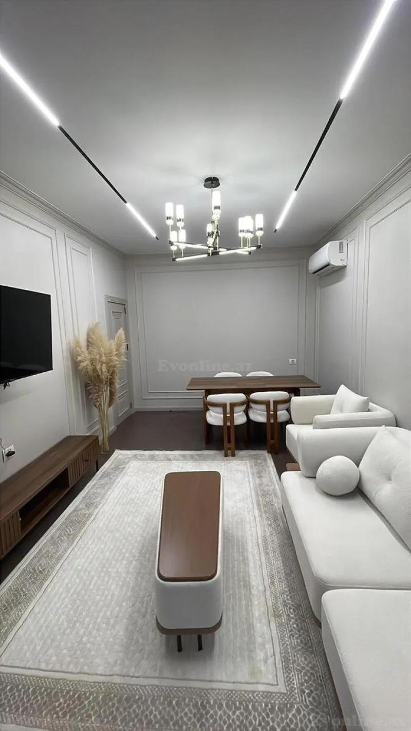 Kirayə verilir 2 otaqlı Mənzil Yeni tikili 115 m² Xətai r. - şəkil 2