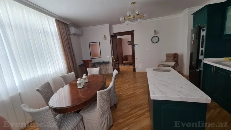 Kirayə verilir 4 otaqlı Mənzil Yeni tikili 100 m² Həzi Aslanov m. - şəkil 6