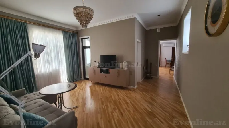 Kirayə verilir 4 otaqlı Mənzil Yeni tikili 100 m² Həzi Aslanov m. - şəkil 7