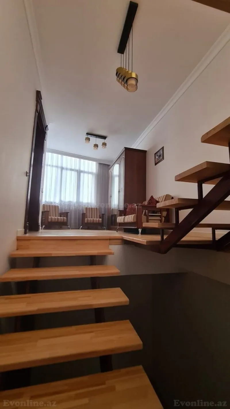 Kirayə verilir 4 otaqlı Mənzil Yeni tikili 100 m² Həzi Aslanov m. - şəkil 8