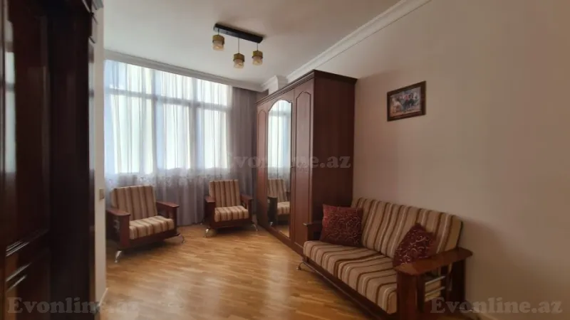 Kirayə verilir 4 otaqlı Mənzil Yeni tikili 100 m² Həzi Aslanov m. - şəkil 10