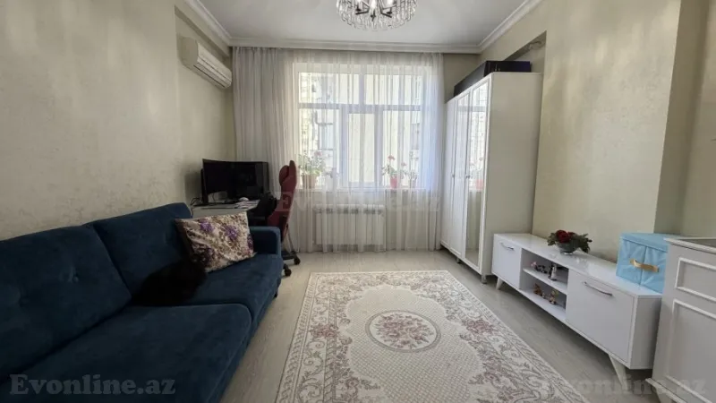 Satılır 2 otaqlı Mənzil Yeni tikili 58 m² Həzi Aslanov m. - şəkil 4