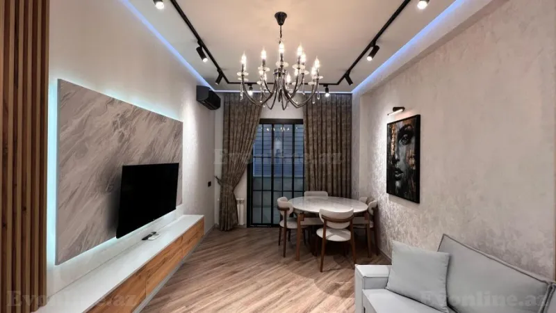 Satılır 2 otaqlı Mənzil Yeni tikili 55 m² Həzi Aslanov m. - şəkil 2