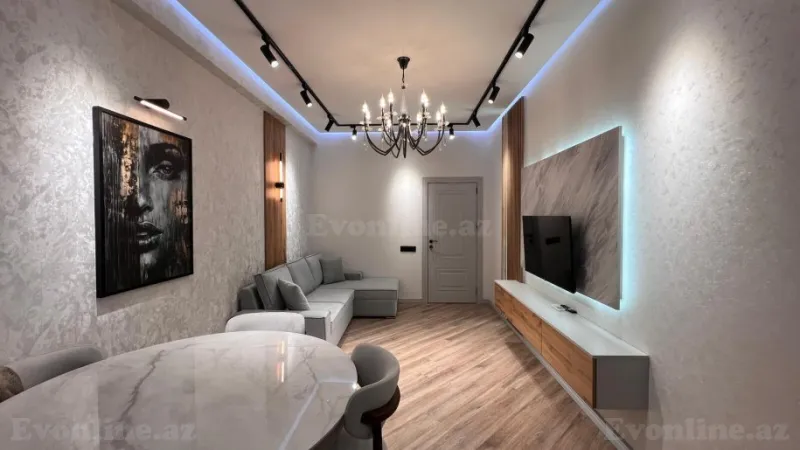 Satılır 2 otaqlı Mənzil Yeni tikili 55 m² Həzi Aslanov m. - şəkil 4