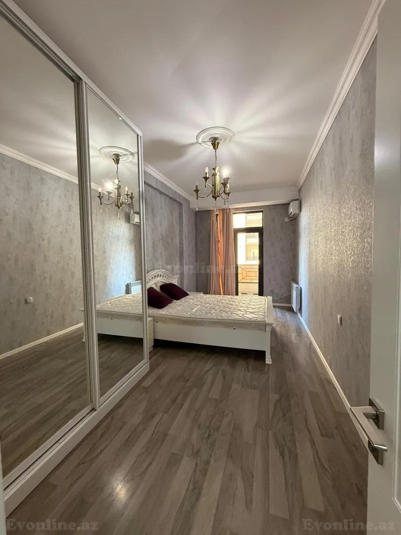 Kirayə verilir 2 otaqlı Mənzil Yeni tikili 75 m² Nizami m.