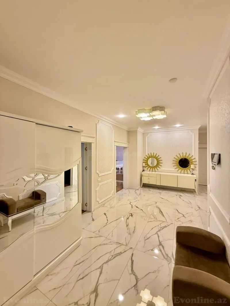 Kirayə verilir 4 otaqlı Mənzil Yeni tikili 193 m² Nərimanov r. - şəkil 4