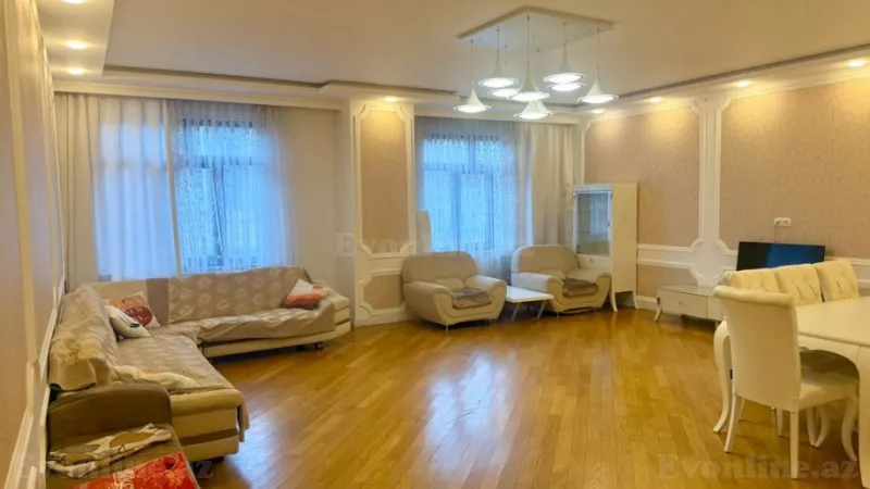 Kirayə verilir 4 otaqlı Mənzil Yeni tikili 193 m² Nərimanov r. - şəkil 7