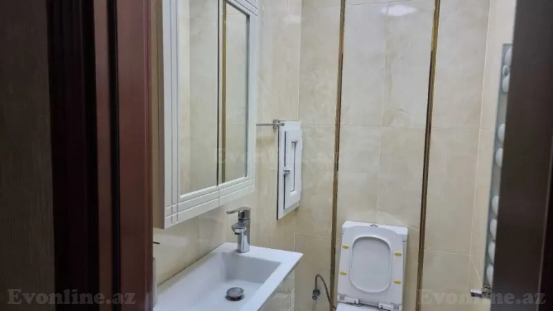 Kirayə verilir 4 otaqlı Mənzil Yeni tikili 135 m² Binəqədi r. - şəkil 20