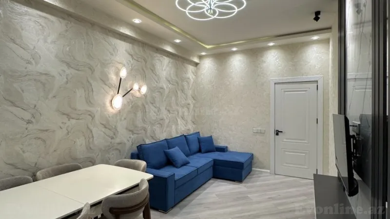 Satılır 2 otaqlı Mənzil Yeni tikili 55 m² Həzi Aslanov m. - şəkil 2