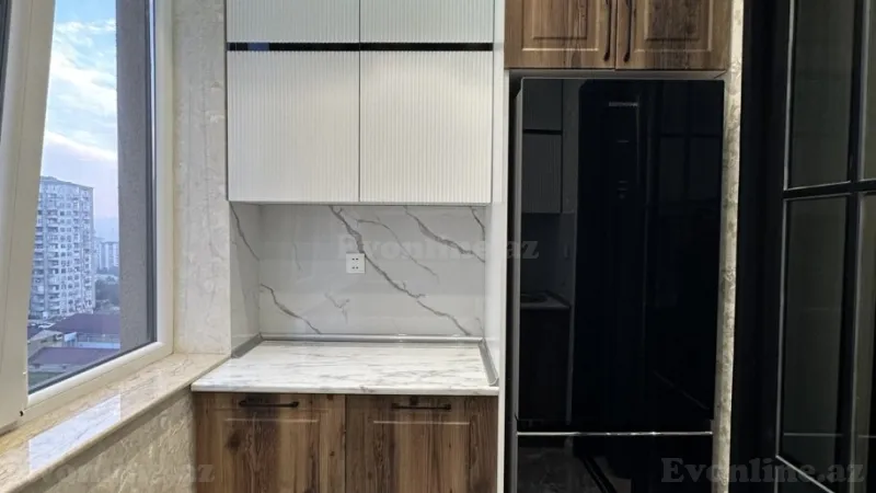 Satılır 2 otaqlı Mənzil Yeni tikili 55 m² Həzi Aslanov m. - şəkil 5