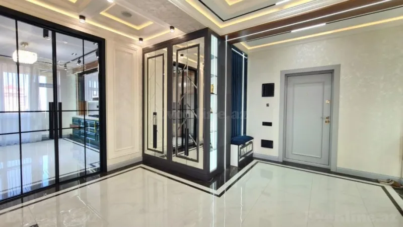 Satılır 4 otaqlı Mənzil Yeni tikili 186 m² Qara Qarayev m. - şəkil 23