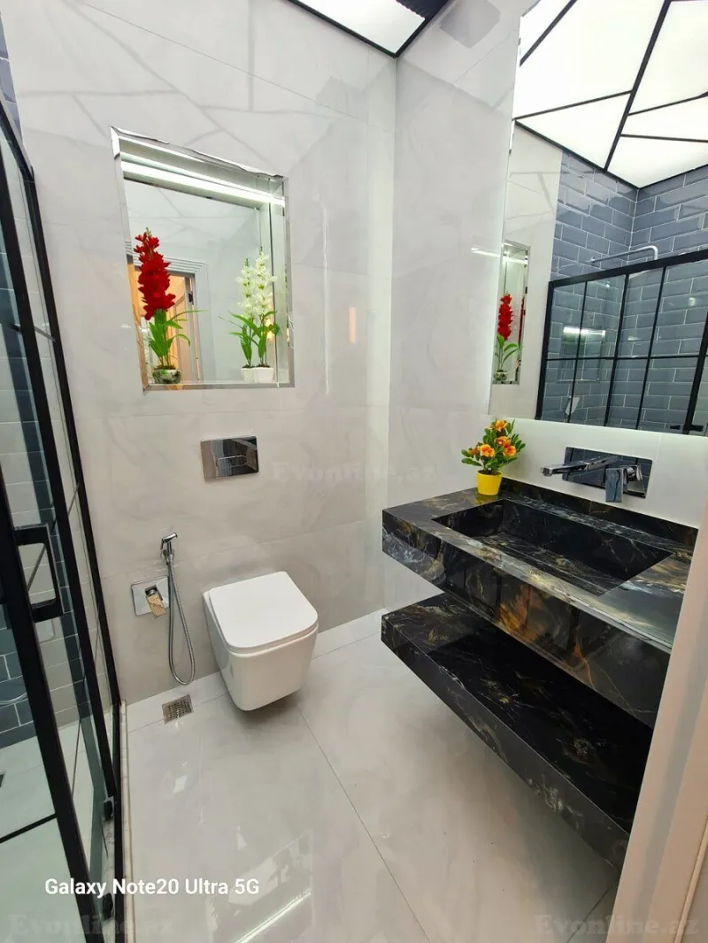 Satılır 4 otaqlı Mənzil Yeni tikili 186 m² Qara Qarayev m. - şəkil 28