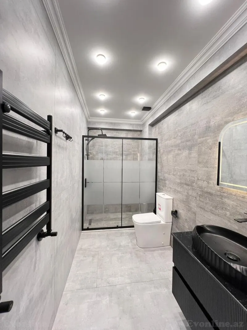 Satılır 3 otaqlı Mənzil Yeni tikili 80 m² Həzi Aslanov m. - şəkil 4