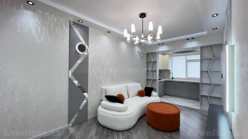 Satılır 3 otaqlı Mənzil Yeni tikili 80 m² Həzi Aslanov m. - şəkil 10