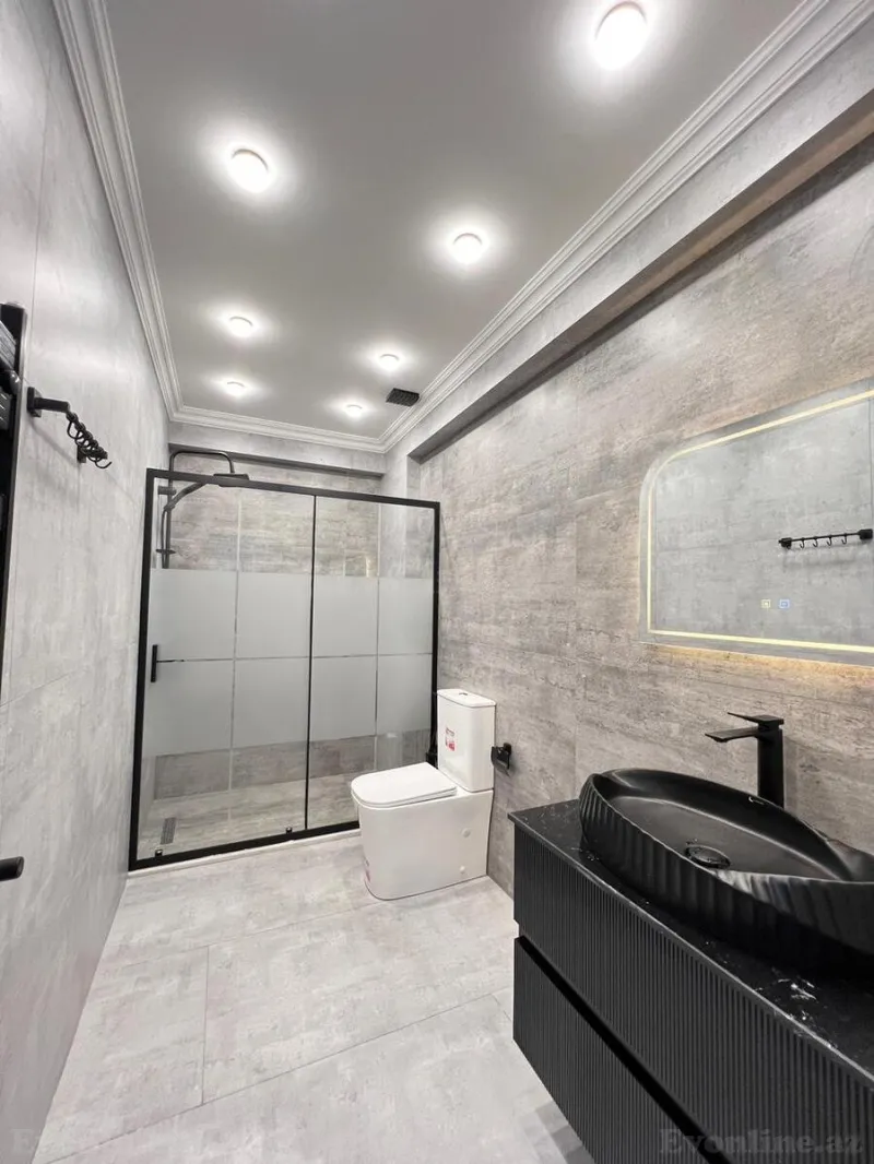 Satılır 3 otaqlı Mənzil Yeni tikili 80 m² Həzi Aslanov m. - şəkil 14