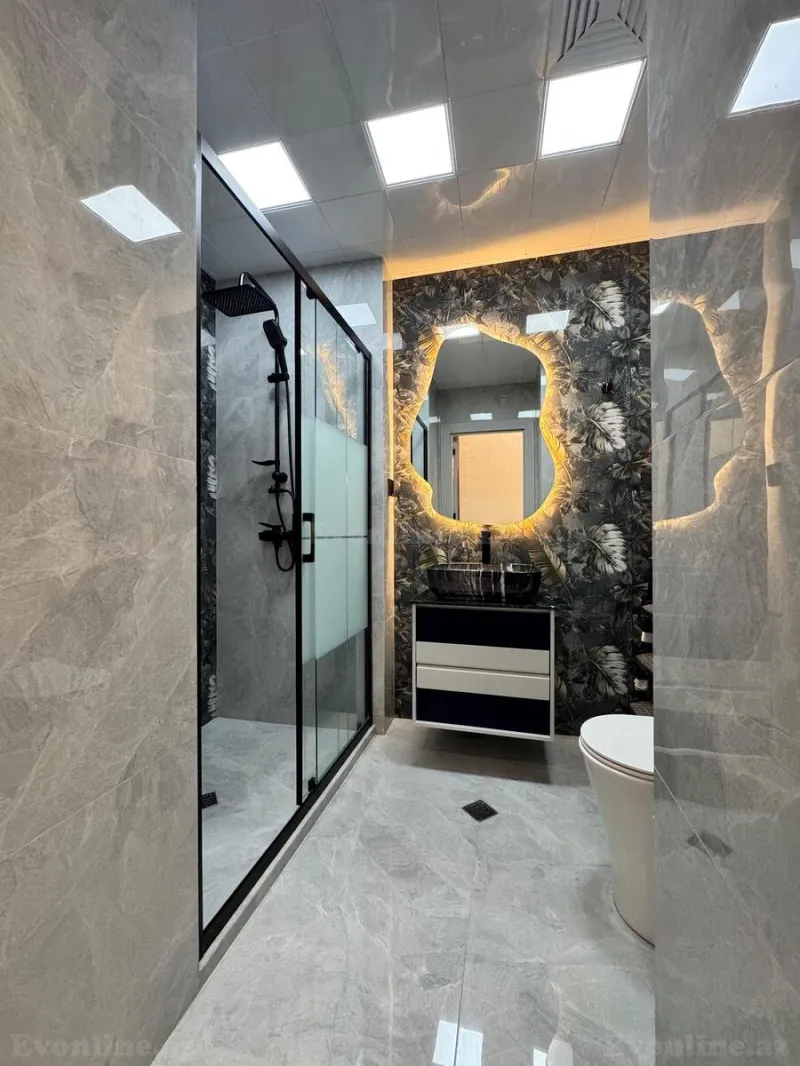 Satılır 2 otaqlı Mənzil Yeni tikili 83 m² Həzi Aslanov m. - şəkil 9