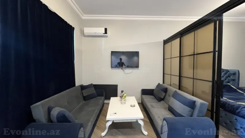 Kirayə verilir 1 otaqlı Mənzil Yeni tikili 60 m² Sabunçu r. - şəkil 6