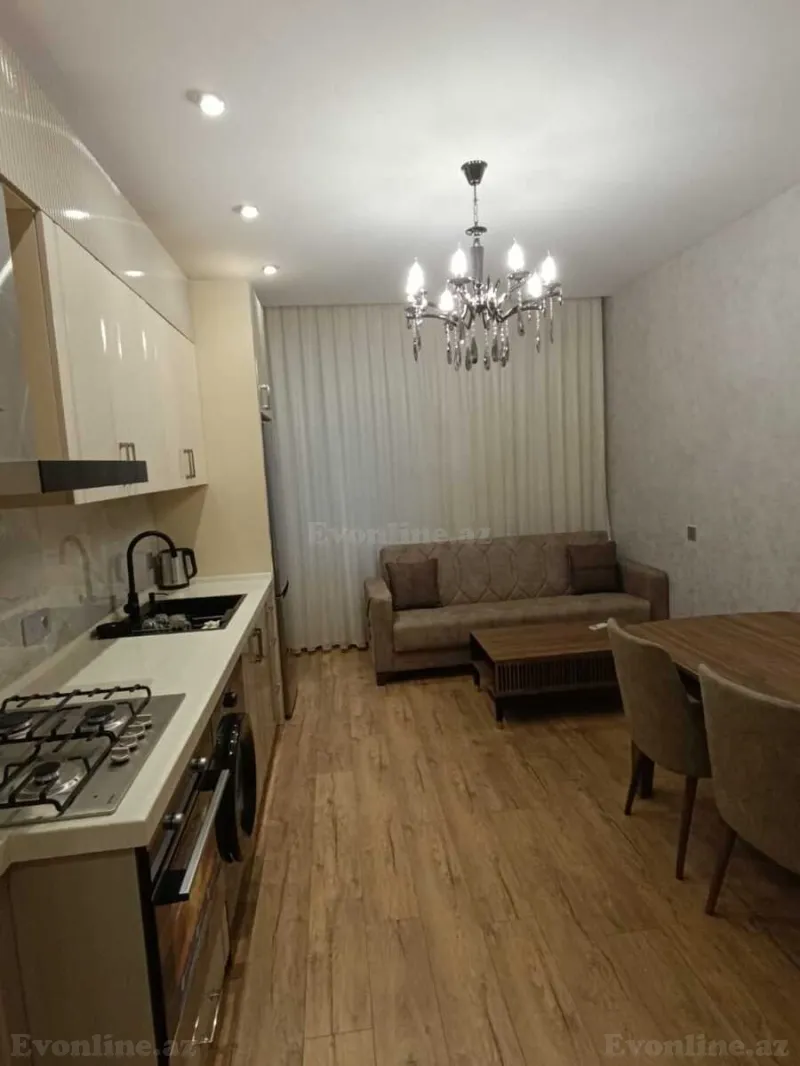 Kirayə verilir 2 otaqlı Mənzil Yeni tikili 46 m² Yasamal - şəkil 3