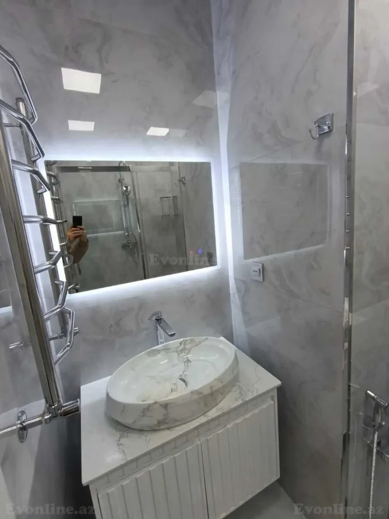 Kirayə verilir 2 otaqlı Mənzil Yeni tikili 46 m² Yasamal - şəkil 13