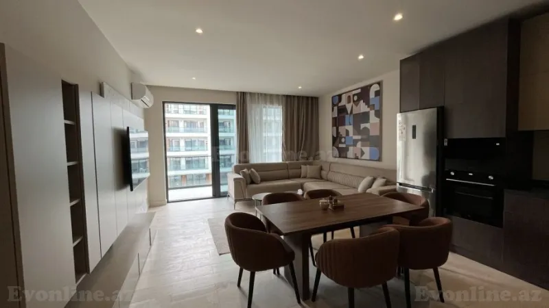 Kirayə verilir 2 otaqlı Mənzil Yeni tikili 100 m² Sabunçu r. - şəkil 5