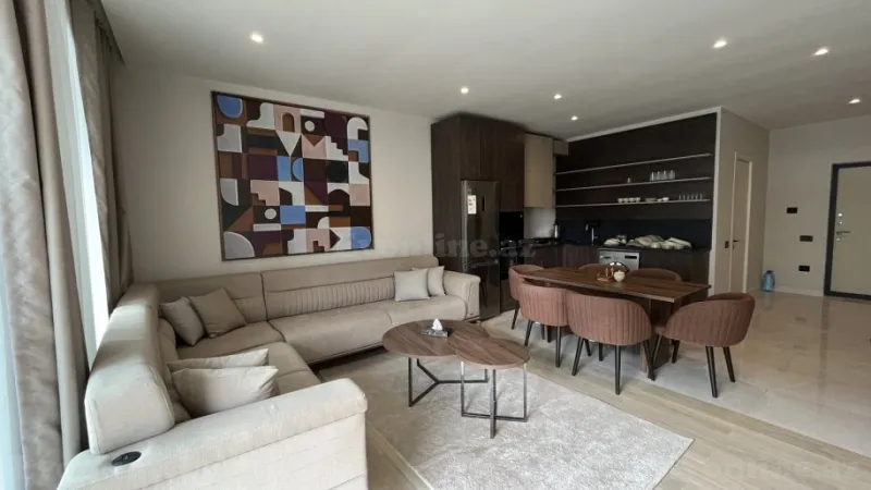 Kirayə verilir 2 otaqlı Mənzil Yeni tikili 100 m² Sabunçu r. - şəkil 6