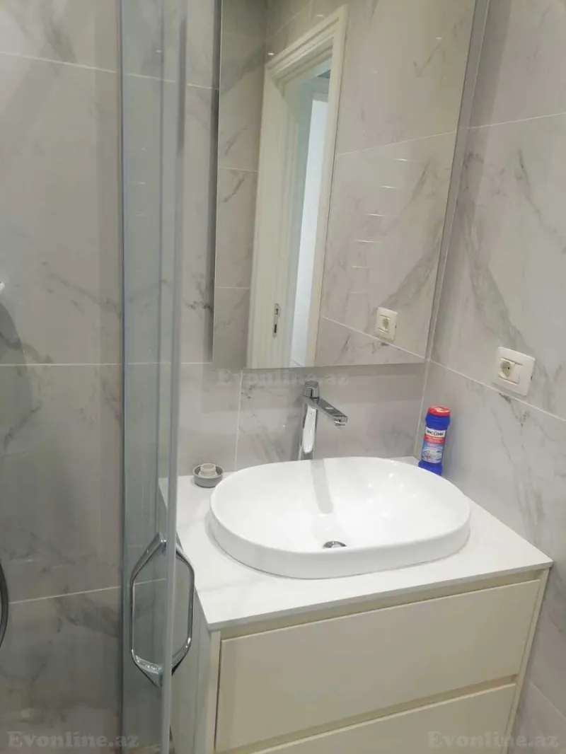 Kirayə verilir 3 otaqlı Mənzil Yeni tikili 68 m² Bakmil m. - şəkil 27