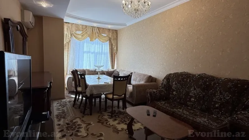 Kirayə verilir 2 otaqlı Mənzil Yeni tikili 85 m² Xətai m. - şəkil 2