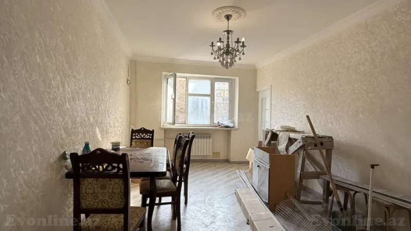 Satılır 3 otaqlı Mənzil Köhnə tikili 85 m² Elmlər Akademiyası m. - şəkil 2