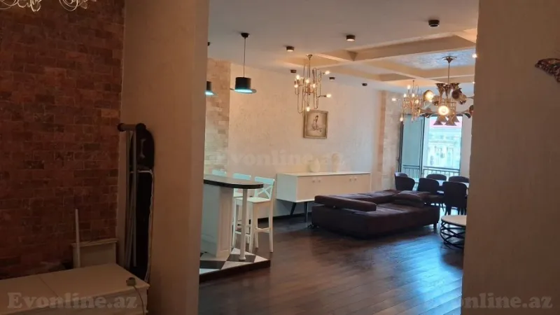 Kirayə verilir 2 otaqlı Mənzil Yeni tikili 90 m² Sahil m. - şəkil 5