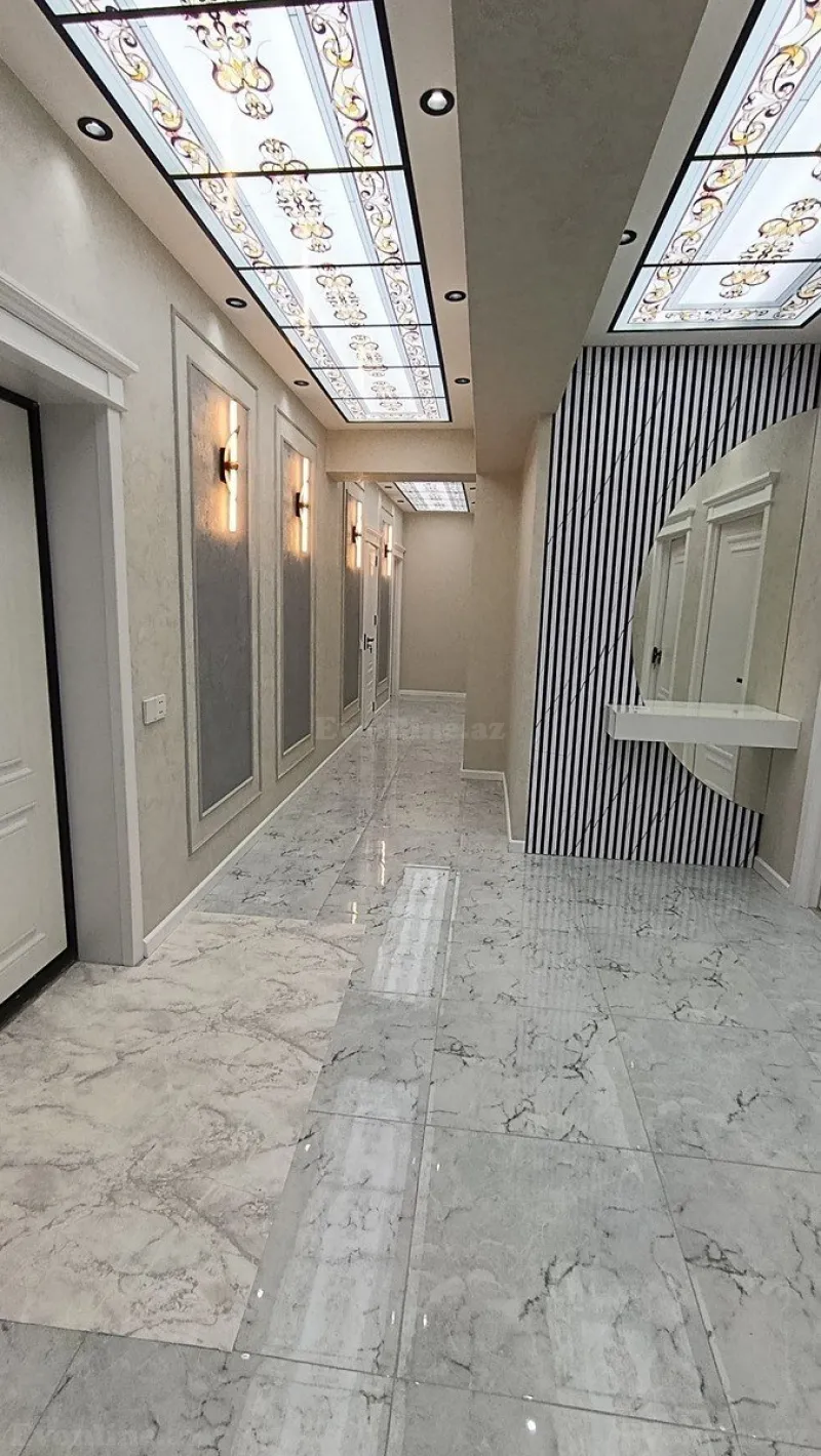 Satılır 4 otaqlı Mənzil Yeni tikili 155 m² Həzi Aslanov m. - şəkil 3