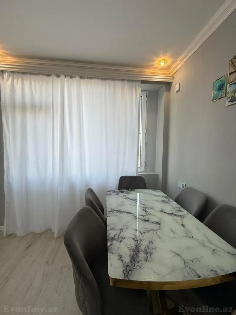 Kirayə verilir 2 otaqlı Mənzil Yeni tikili 45 m² 9-cu mikrorayon - şəkil 8