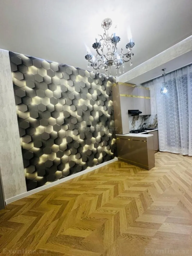 Satılır 2 otaqlı Mənzil Yeni tikili 40 m² Qara Qarayev m. - şəkil 2