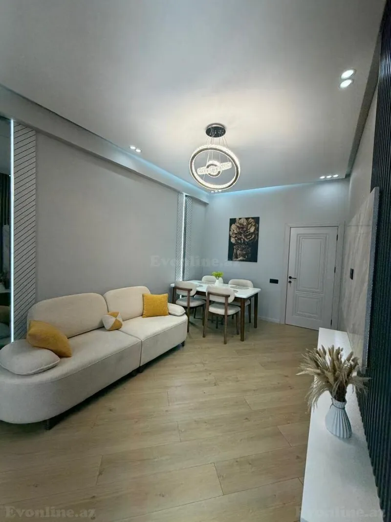 Satılır 2 otaqlı Mənzil Yeni tikili 55 m² Həzi Aslanov m. - şəkil 3