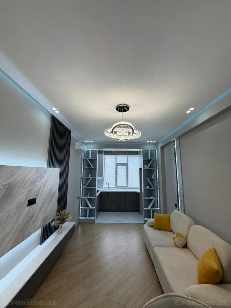 Satılır 2 otaqlı Mənzil Yeni tikili 55 m² Həzi Aslanov m. - şəkil 4