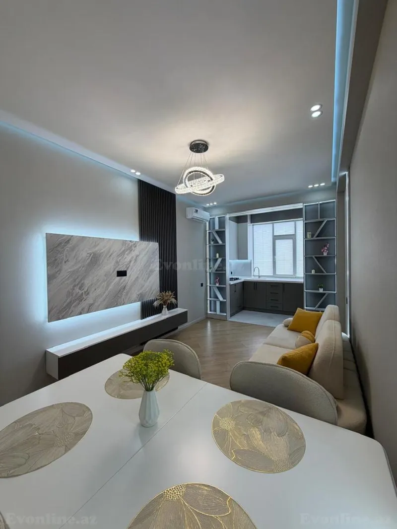 Satılır 2 otaqlı Mənzil Yeni tikili 55 m² Həzi Aslanov m. - şəkil 8