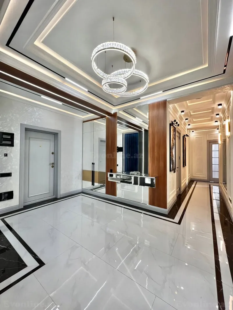 Satılır 4 otaqlı Mənzil Yeni tikili 186 m² Qara Qarayev m. - şəkil 5